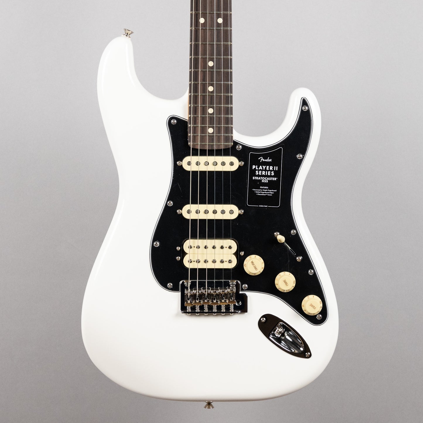 Fender Player II Stratocaster HSS, Polar White (#4225)