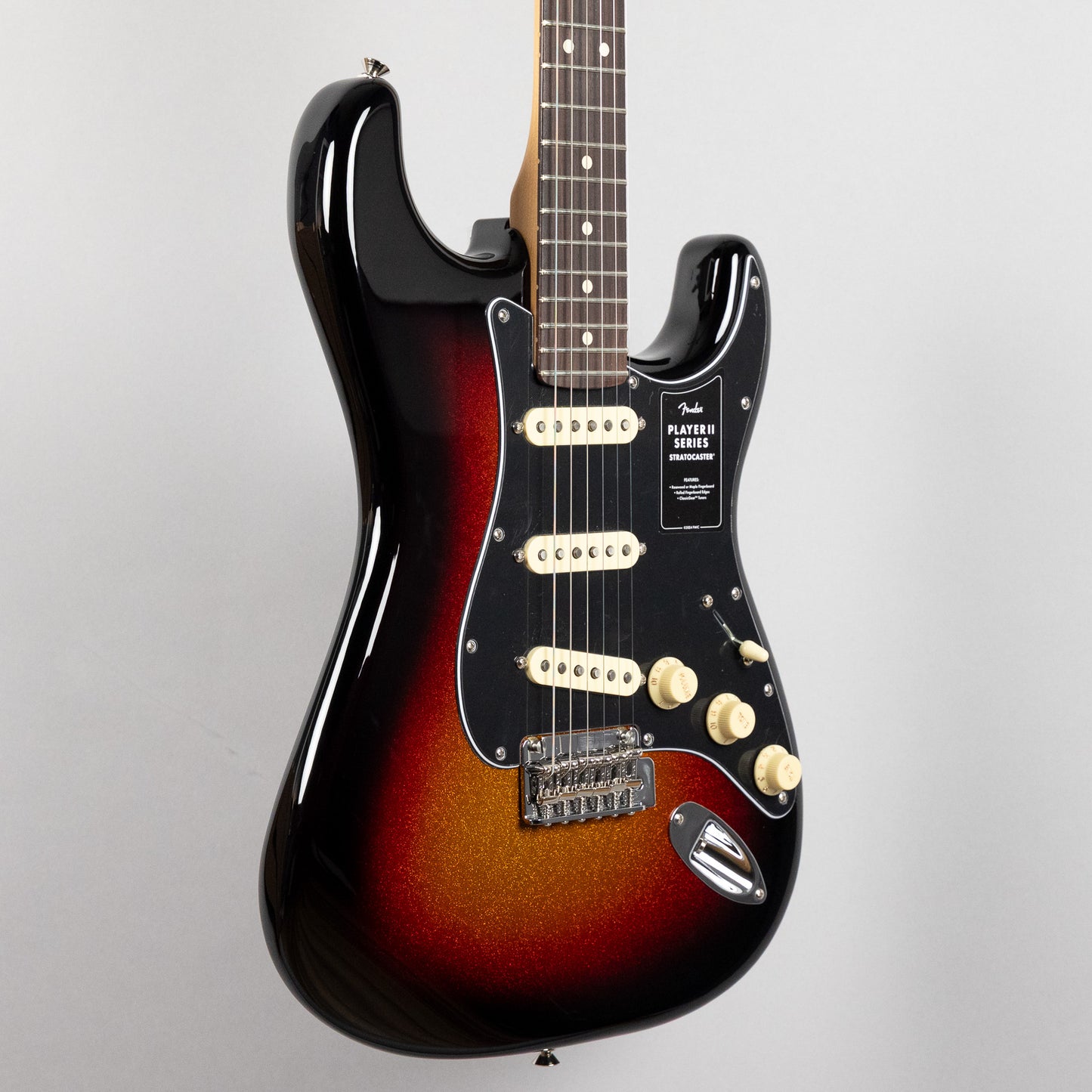 Fender Limited Edition Player II Stratocaster, Sparkle 3-Color Sunburst (#0150)