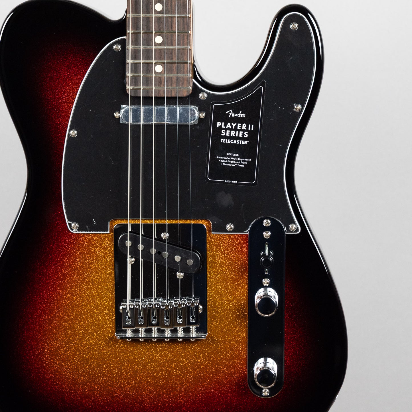 Fender Limited Edition Player II Telecaster, Sparkle 3-Color Sunburst (#1082)