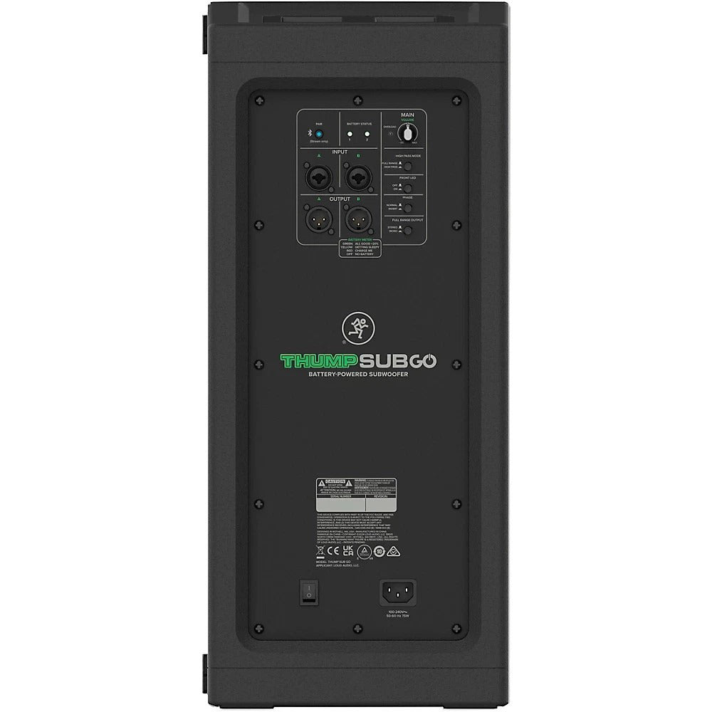 Mackie Battery Powered Thump Sub Go 400 Watts