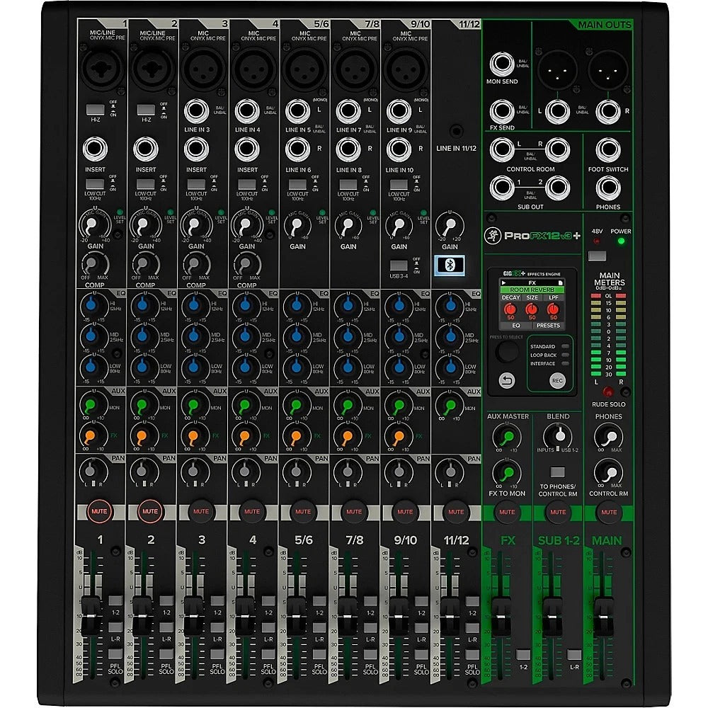 Mackie ProFX12v3 Compact Mixer with Effects