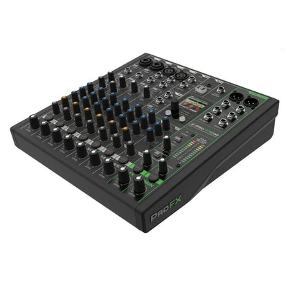 Mackie ProFx10 GO 10-Channel Battery Powered Analog Mixer