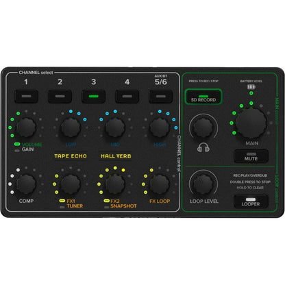 Mackie ShowBox Battery Powered All-In-One Performance Rig with Breakaway Mix Control