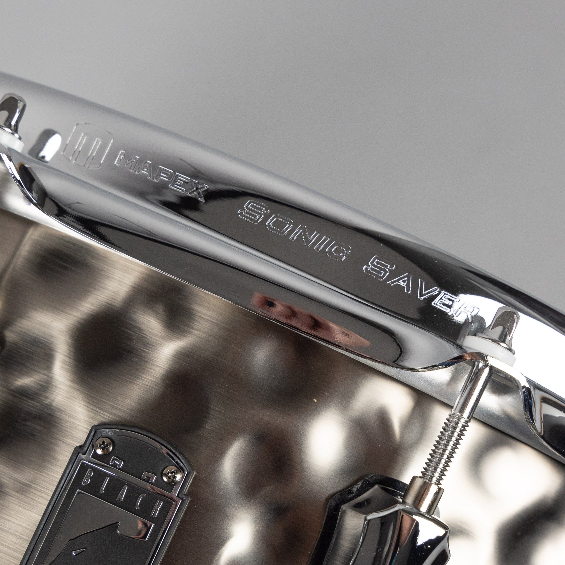 Mapex Black Panther Persuader 14" x 6.5" Hammered Brass Snare Drum