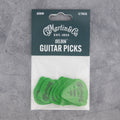Martin Delrin Picks, Green 0.80mm, 12-Pack