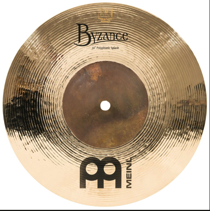 Meinl 10" Byzance, Polyphonic Brilliant Splash Cymbal