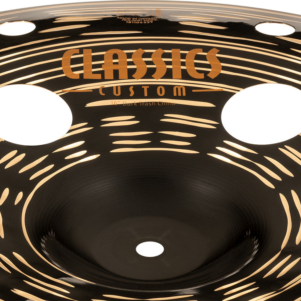 Meinl 16" Classics Custom Dark Trash China Cymbal