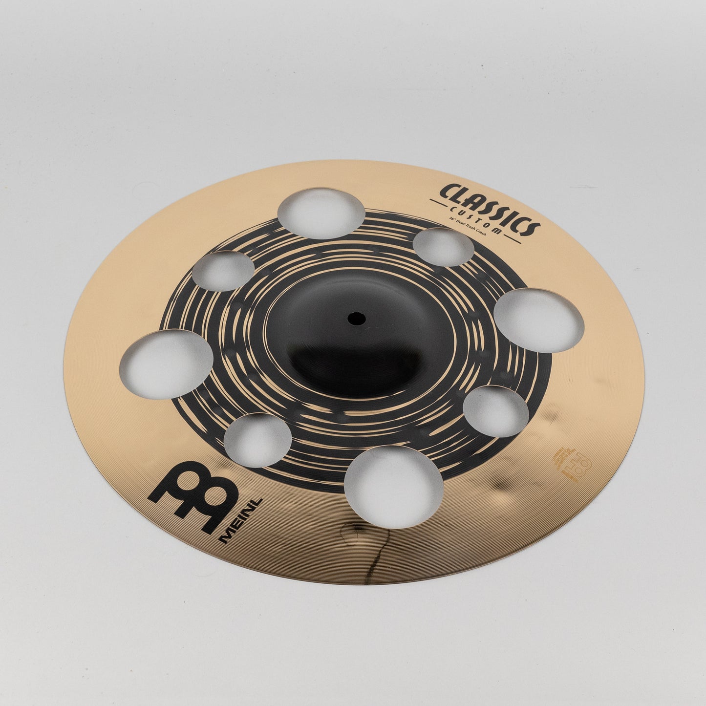 Meinl 16" Classics Custom Dual Trash Crash Cymbal