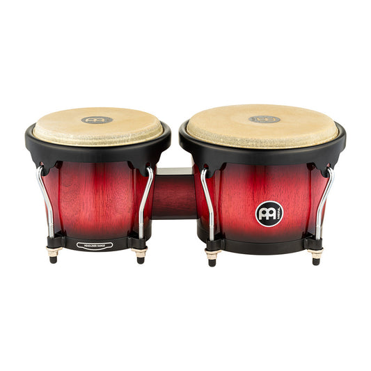Meinl HB100WRB Headliner Series Bongo, 6 3/4" Macho & 8" Hembra, Wine Red Burst