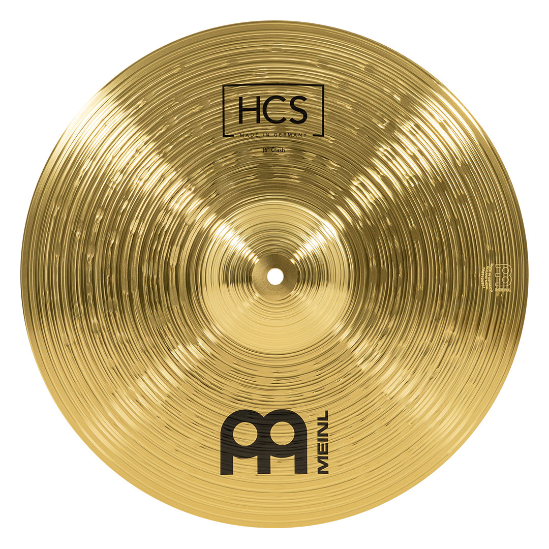 Meinl HCS Cymbal Pack: 14" HiHats, 16" Crash, and 22" Ride