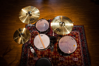 Meinl HCS Cymbal Pack: 14" HiHats, 16" Crash, and 22" Ride