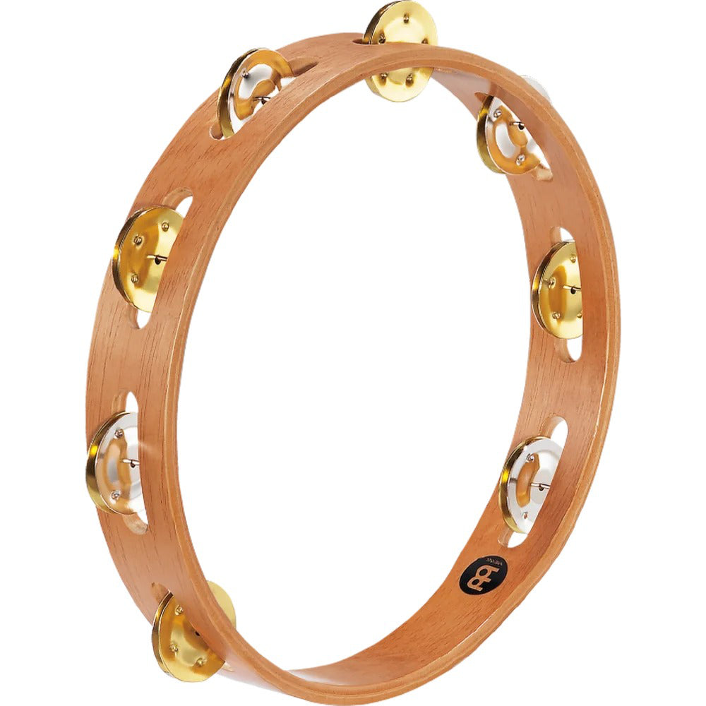Meinl Recording-Combo Wood Tambourine, 10", Dual-Alloy Jingles