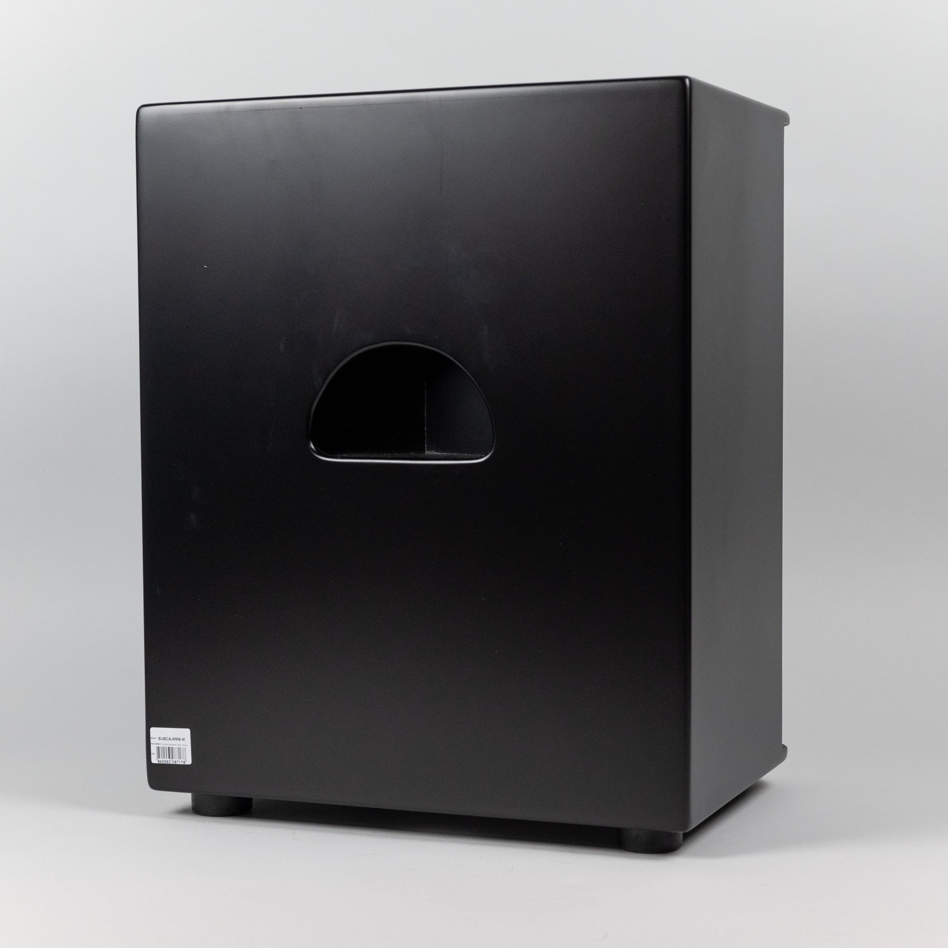 Meinl SUBCAJ6MBM Vertical Subwoofer Cajon, Makah-Burl Frontplate