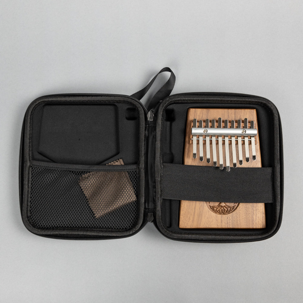 Meinl Sonic Energy KL1001TOL 10-Note Solid Kalimba, Tree of Life, Black Walnut