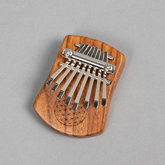 Meinl Sonic Energy KL802FOL 8-Note Mini Kalimba, Flower of Light, Red Zebrawood