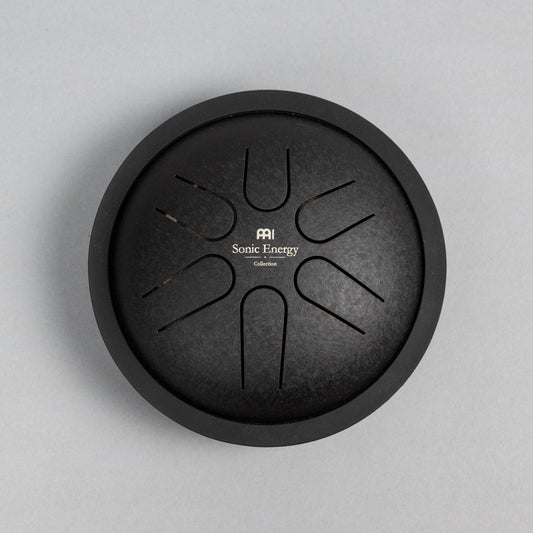 Meinl Sonic Energy MSTD1BK 6" Mini Steel Tongue Drum, C Major, Black