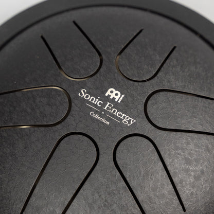 Meinl Sonic Energy MSTD1BK 6" Mini Steel Tongue Drum, C Major, Black