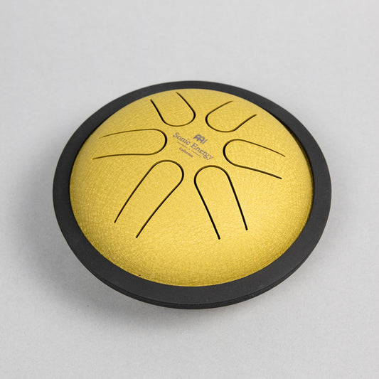 Meinl Sonic Energy MSTD3G 6" Mini Steel Tongue Drum, B Major, Gold