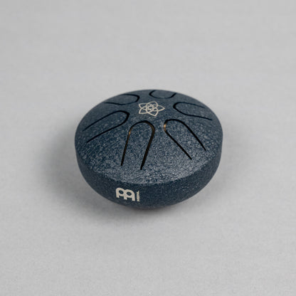 Meinl Sonic Energy PSTD2NBVF 3" Pocket Steel Tongue Drum, A Major, Venus Flower, Navy Blue