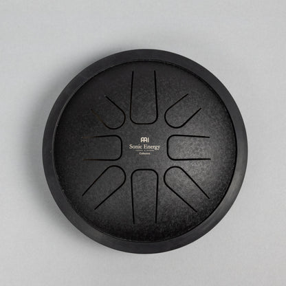Meinl Sonic Energy SSTD1BK 7" Small Steel Tongue Drum, F Minor, Black