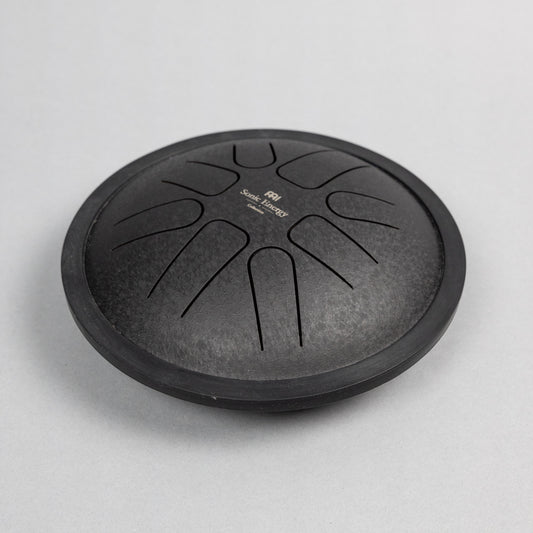 Meinl Sonic Energy SSTD1BK 7" Small Steel Tongue Drum, F Minor, Black