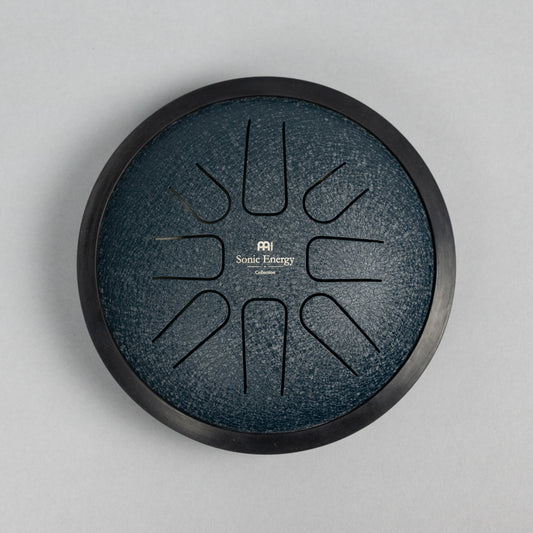 Meinl Sonic Energy SSTD2NB 7" Small Steel Tongue Drum, G Minor, Navy Blue