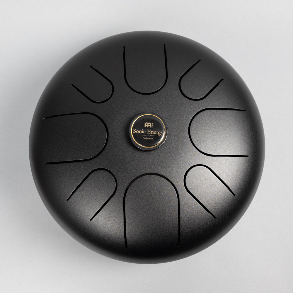 Meinl Sonic Energy STD1BK 12" Steel Tongue Drum, A Minor, Black