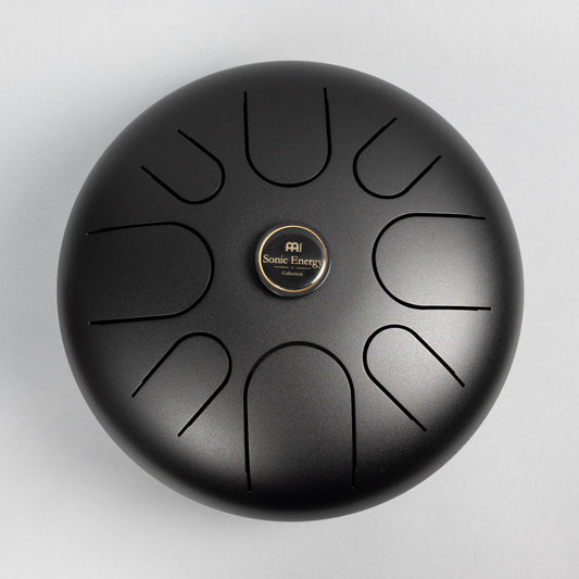 Meinl Sonic Energy STD1BK 12" Steel Tongue Drum, A Minor, Black