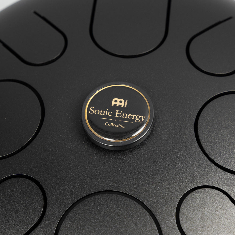 Meinl Sonic Energy STD1BK 12" Steel Tongue Drum, A Minor, Black