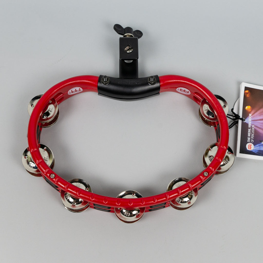 Meinl TMT2R Mountable Molded ABS Tambourine, Red