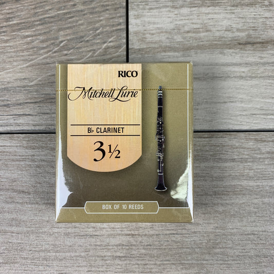 Mitchell Lurie Bb Clarinet Reeds, Strength 3.5 (Box of 10)