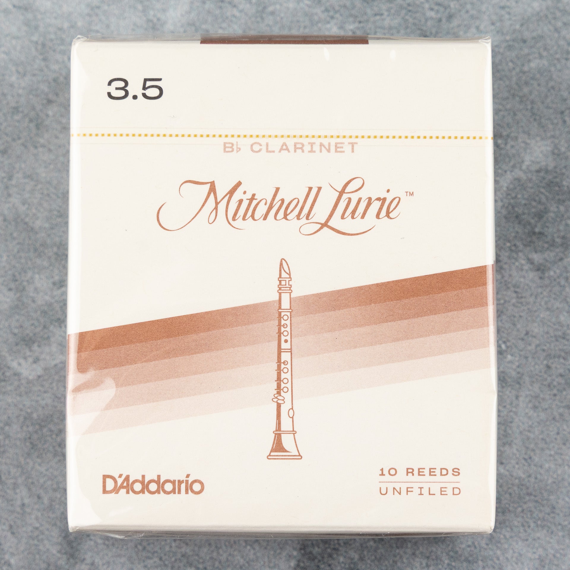 Mitchell Lurie Bb Clarinet Reeds, Strength 3.5 (Box of 10)