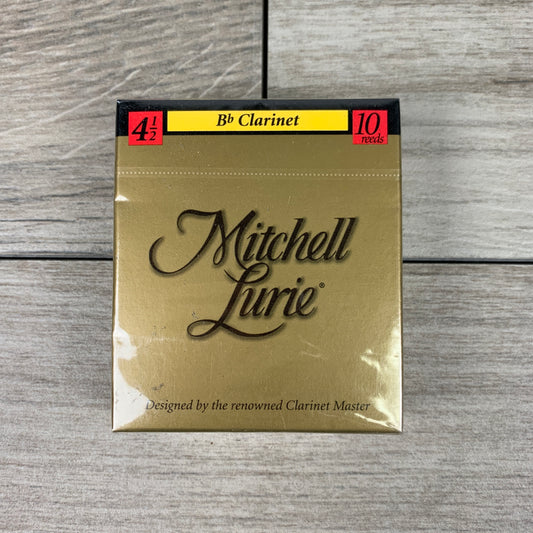 Mitchell Lurie Bb Clarinet Reeds, Strength 4.5 (Box of 10)