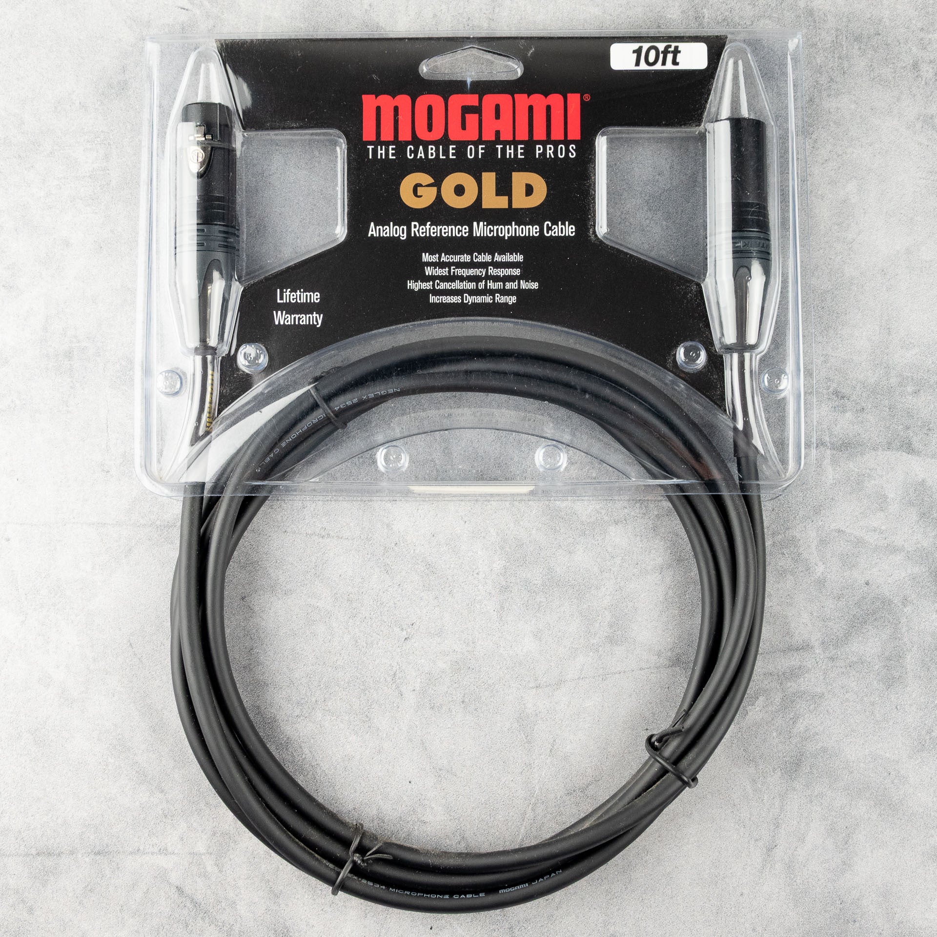 Mogami Gold Studio XLR Cable (10 ft)