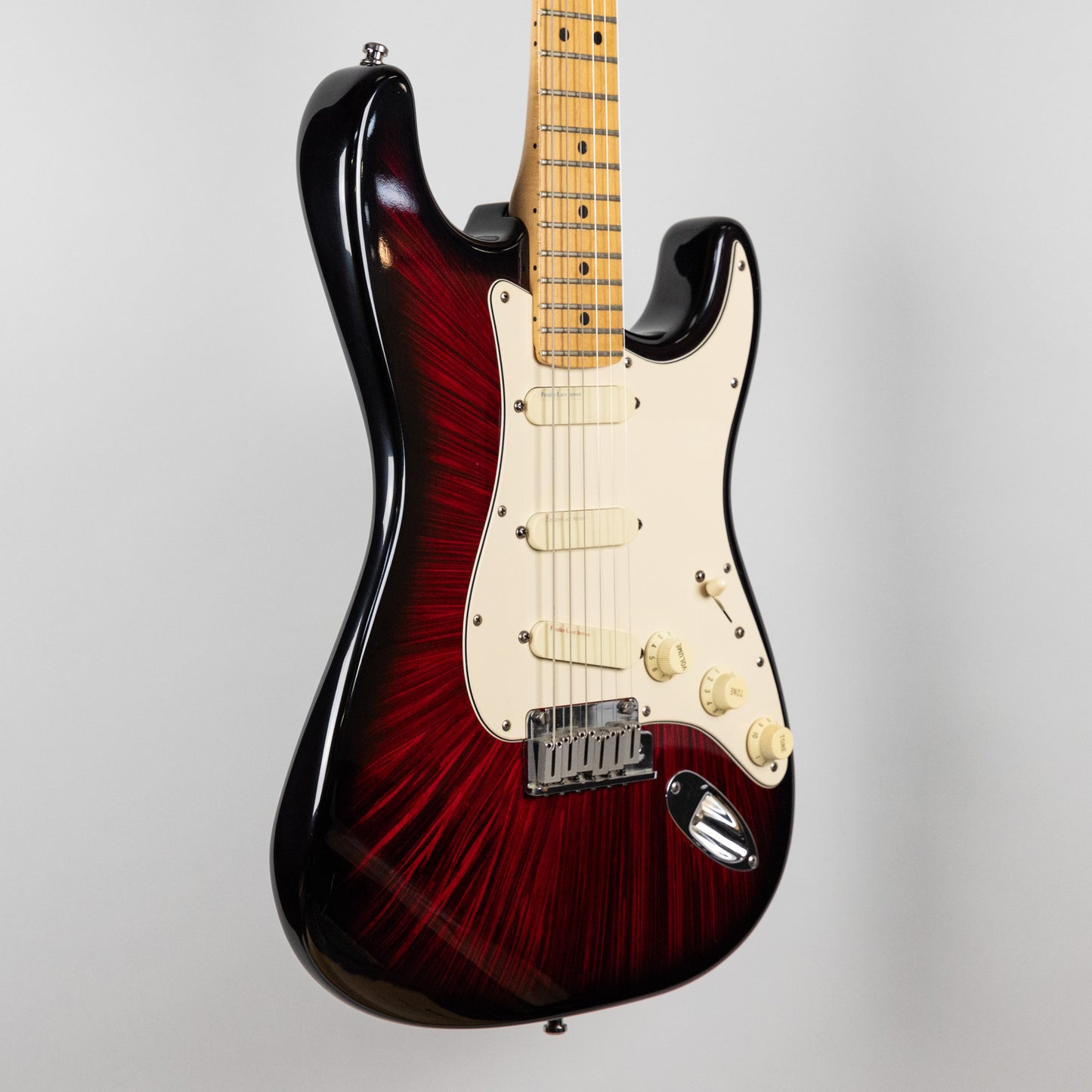 Used 1991 Fender Stratocaster Plus Deluxe with Firestorm Finish