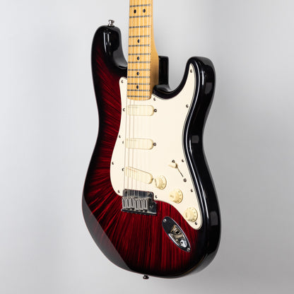 Used 1991 Fender Stratocaster Plus Deluxe with Firestorm Finish