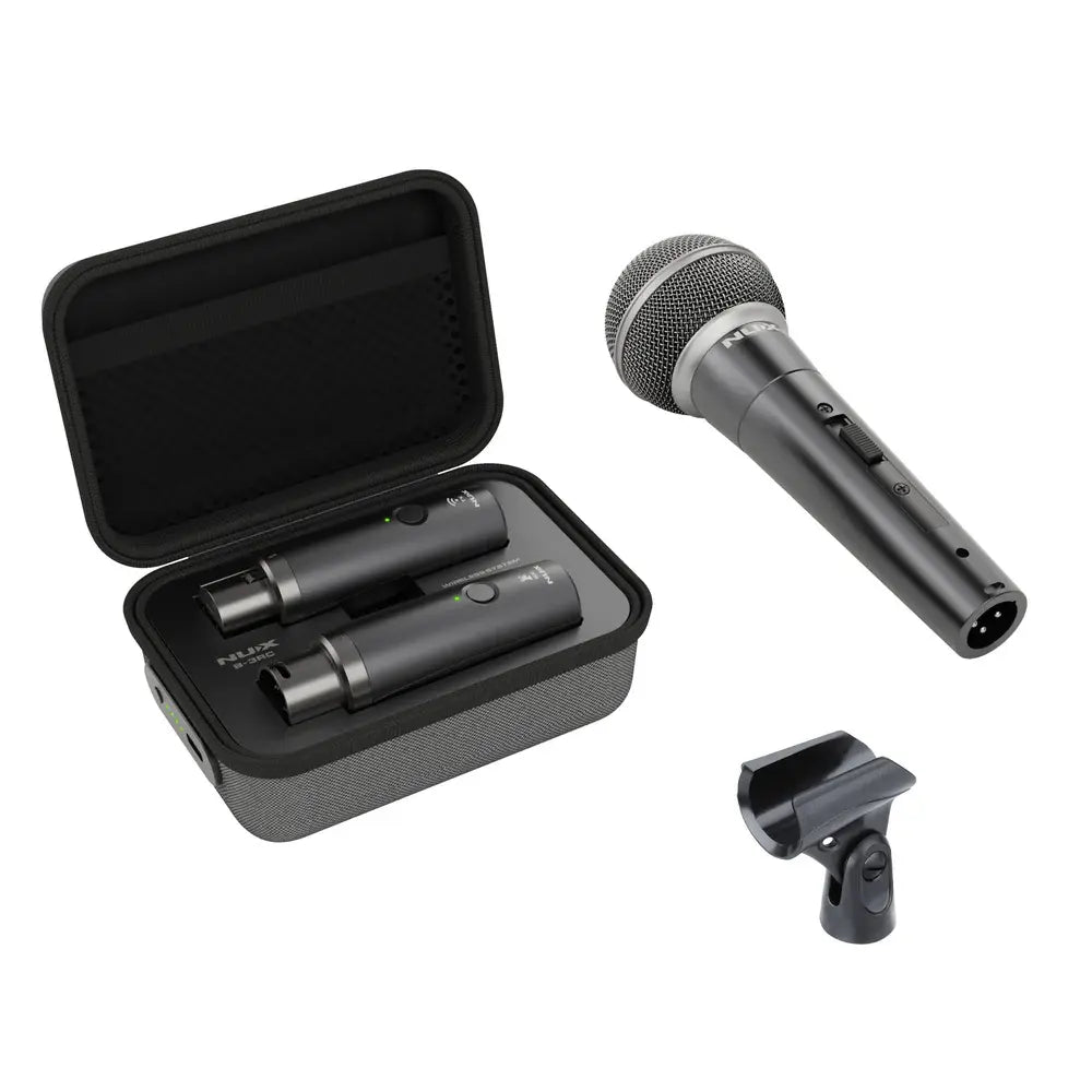 NUX B-3RC 2.4 GHz Wireless Microphone System