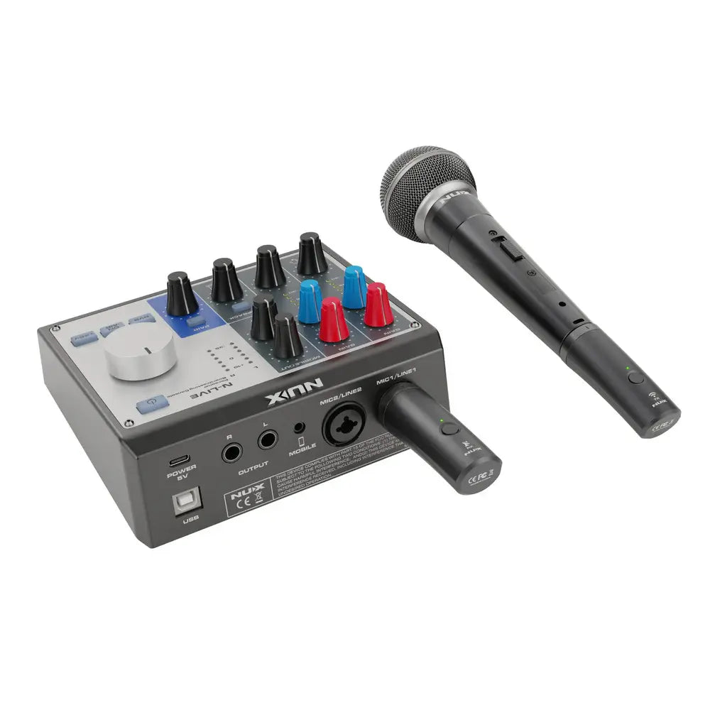 NUX B-3RC 2.4 GHz Wireless Microphone System