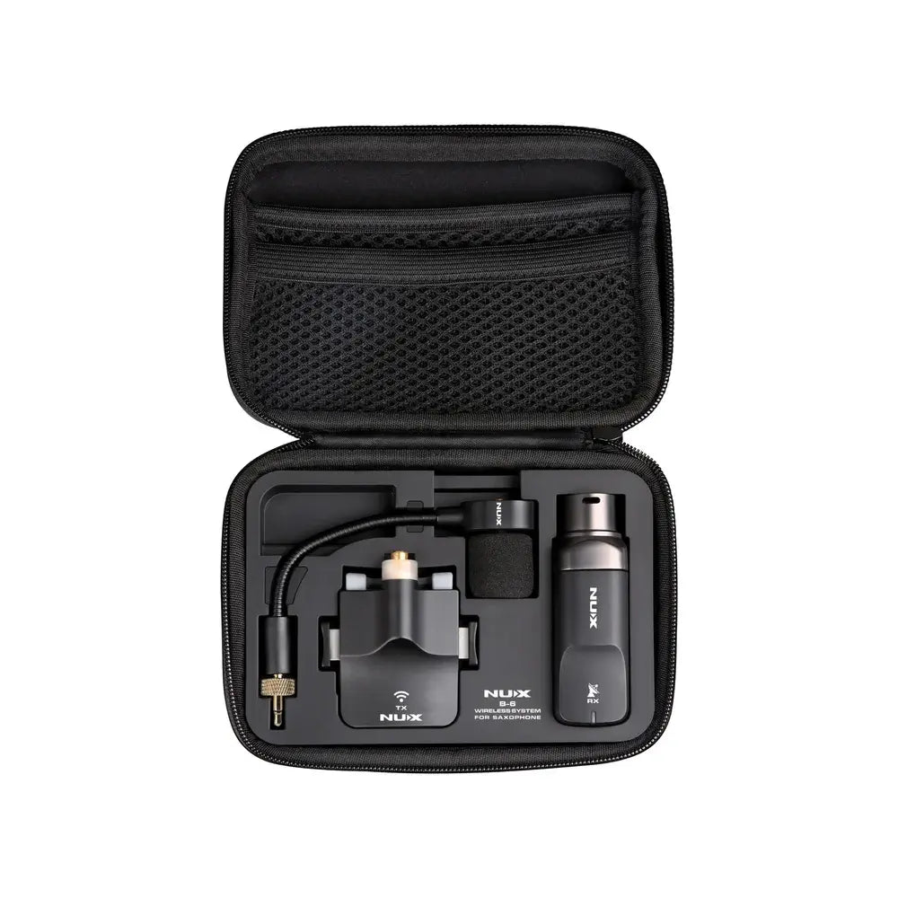 NUX B-6S 2.4GHz Wireless Saxophone Microphone System