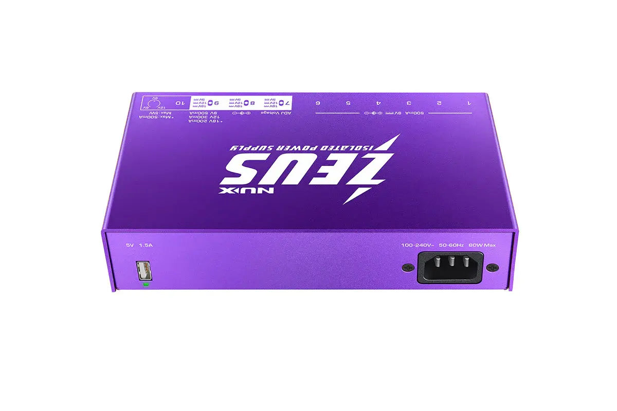 NUX Zeus Isolated Power Supply for Pedalboard