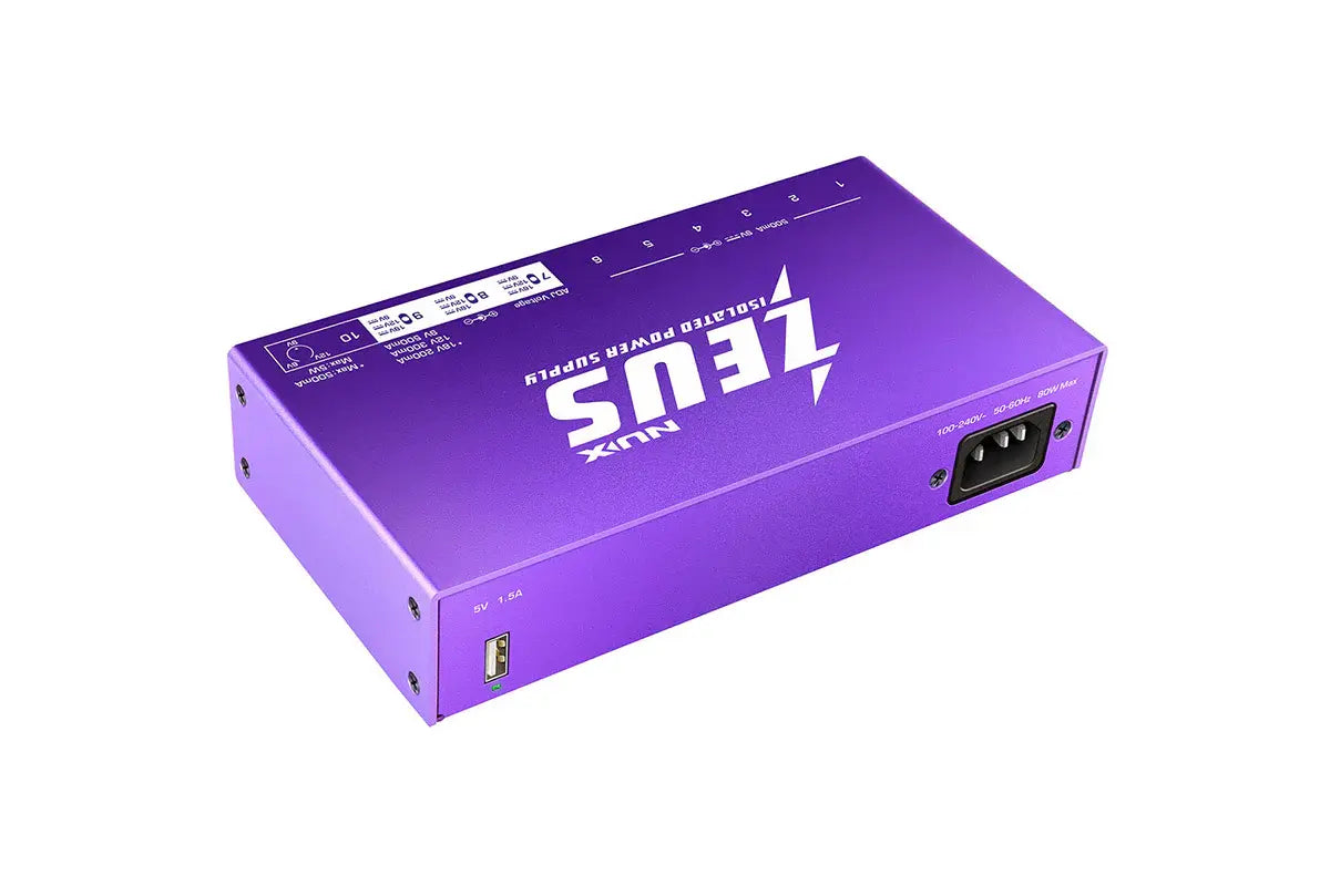 NUX Zeus Isolated Power Supply for Pedalboard