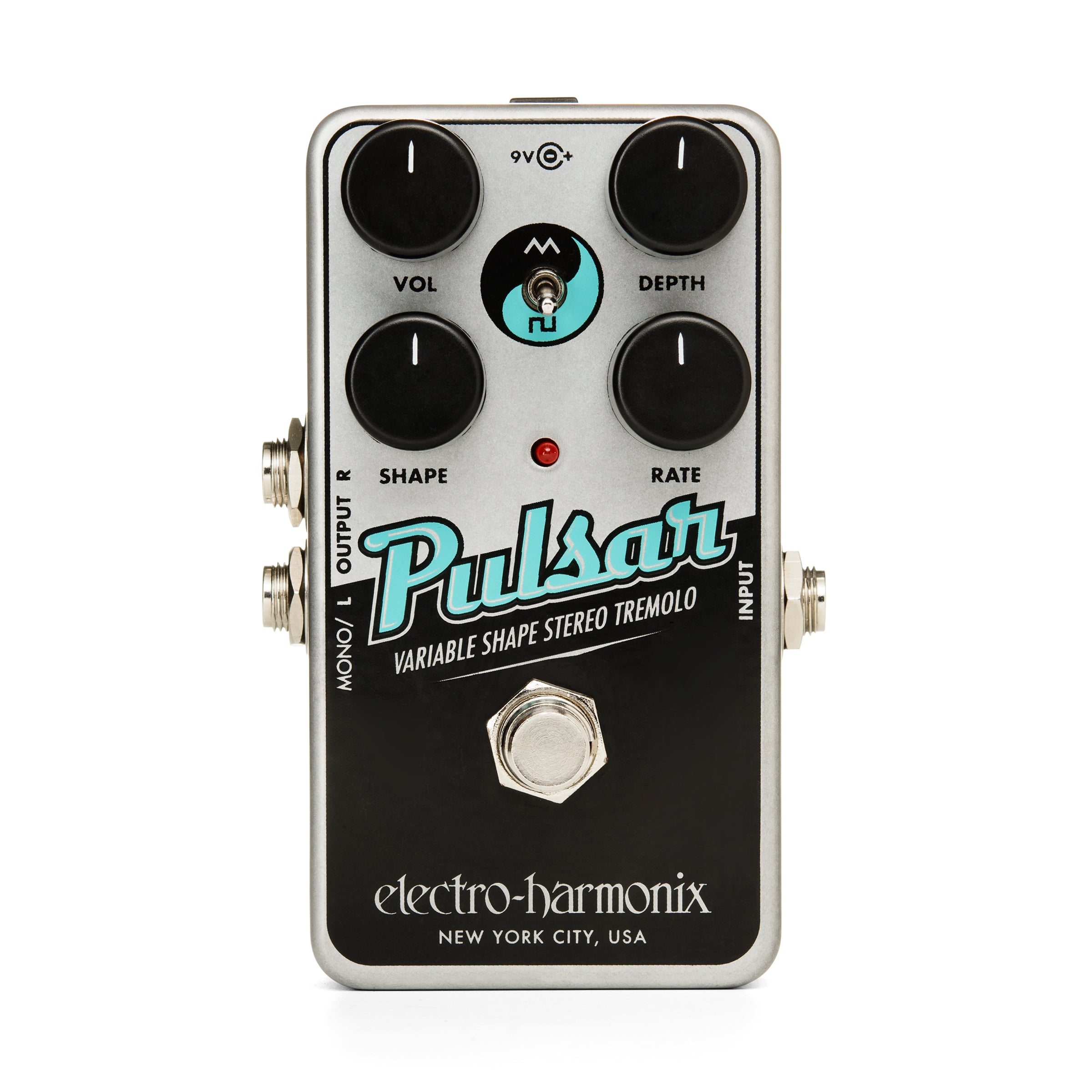 Electro-Harmonix Nano Pulsar Variable Shape Stereo Tremolo Pedal