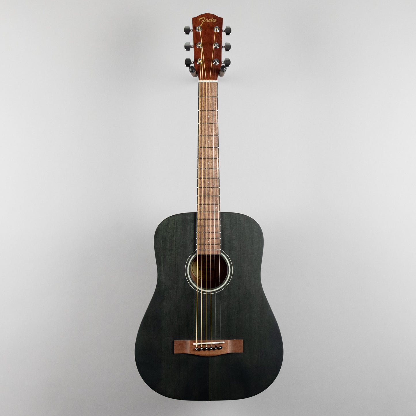 Fender FA-15 3/4 Steel String Acoustic Guitar in Black