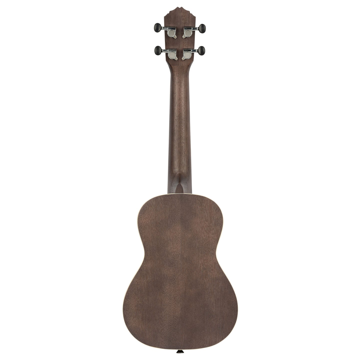 Ortega Earth Series Concert Ukulele, Okoume Coal Black