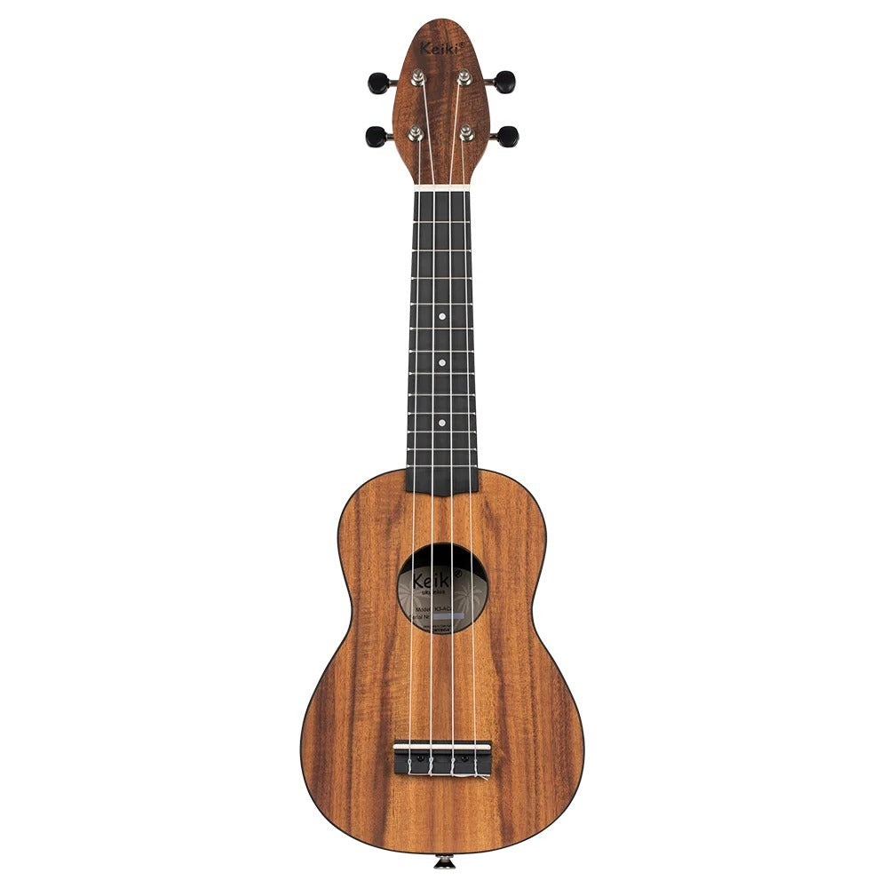 Ortega K3 Series Soprano Ukulele, Acacia Natural w/Bag, Tuner, Strap, & Picks