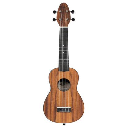 Ortega K3 Series Soprano Ukulele, Acacia Natural w/Bag, Tuner, Strap, & Picks