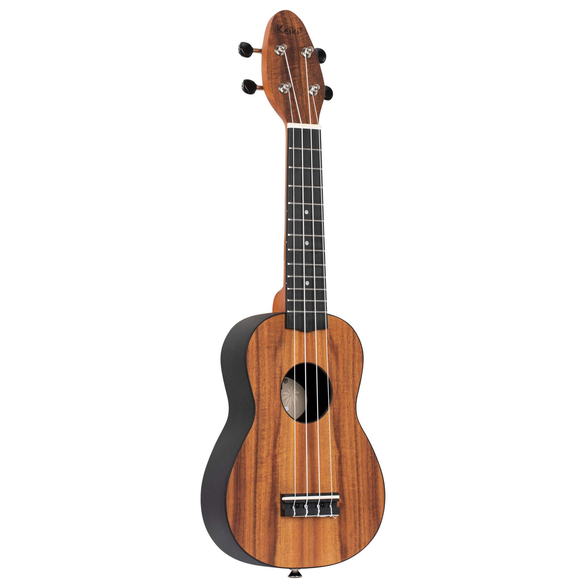 Ortega K3 Series Soprano Ukulele, Acacia Natural w/Bag, Tuner, Strap, & Picks