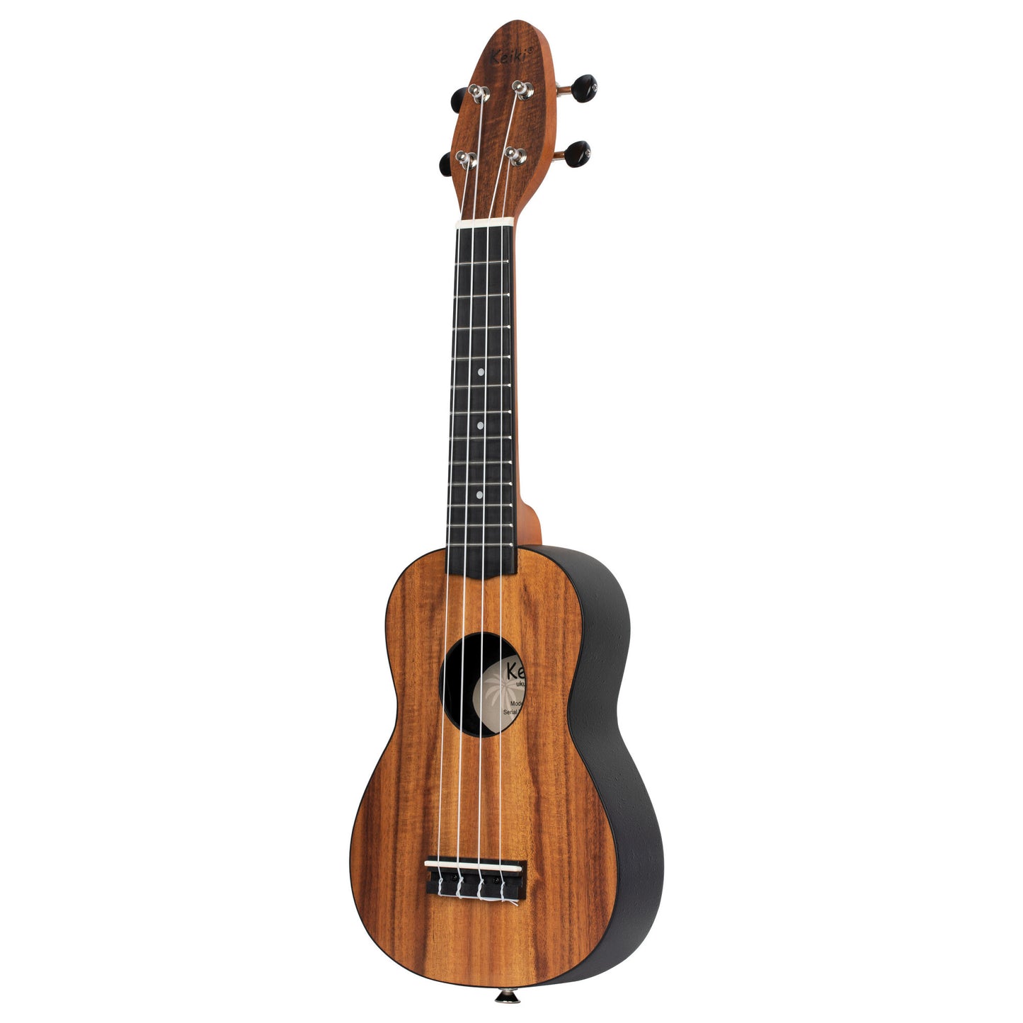 Ortega K3 Series Soprano Ukulele, Acacia Natural w/Bag, Tuner, Strap, & Picks