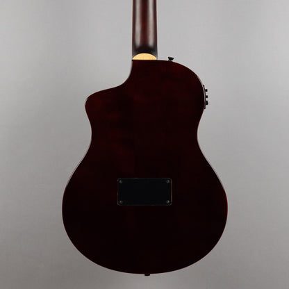 Ortega TourPlayer Deluxe Nylon String Guitar, Acacia Burst Top