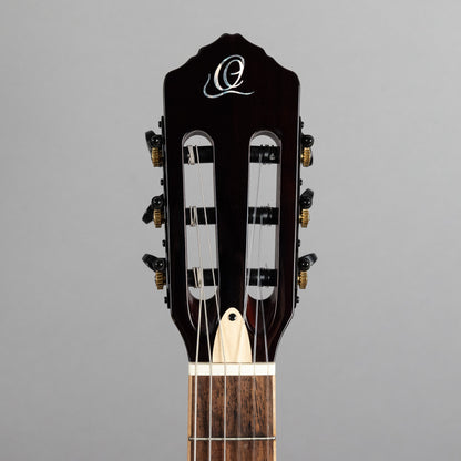 Ortega TourPlayer Deluxe Nylon String Guitar, Acacia Burst Top